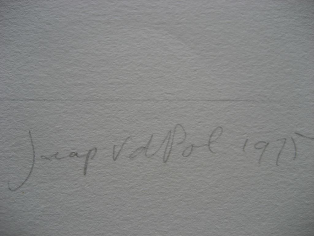 Jaap van de Pol potloodtekening 1975 gesigneerd kopen? Bied vanaf 1!