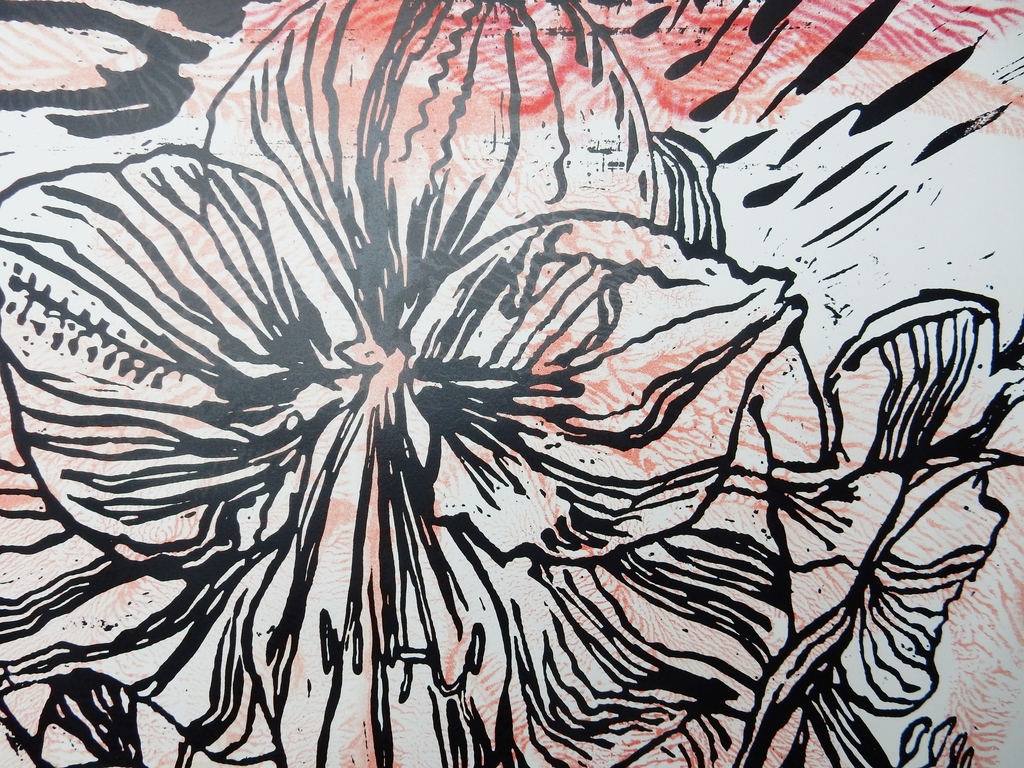Erik Andriesse: Zeefdruk met Amaryllis en schedel - oplage 50 stuks - gesigneerd kopen? Bied vanaf 1!