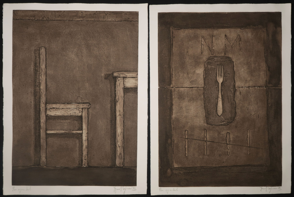 Ruud Krijnen: Portfolio met 5 Etsen, La Cena kopen? Bied vanaf 150!