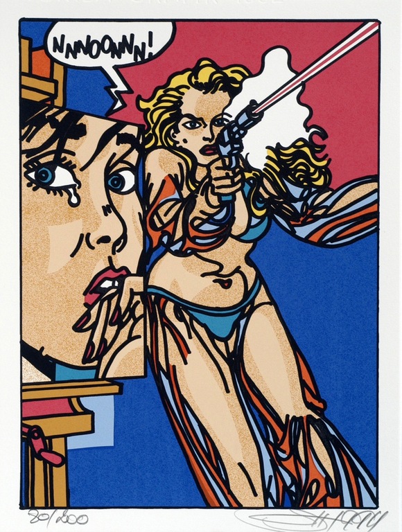 Erro: Zeefdruk, A travers...10 verkocht voor € 40!