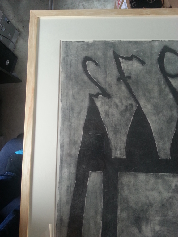 Klaas Gubbels Litho ' Nieuwjaarswens 1972'  Gesigneerd l.o. en genummerd 7/40. kopen? Bied vanaf 1!