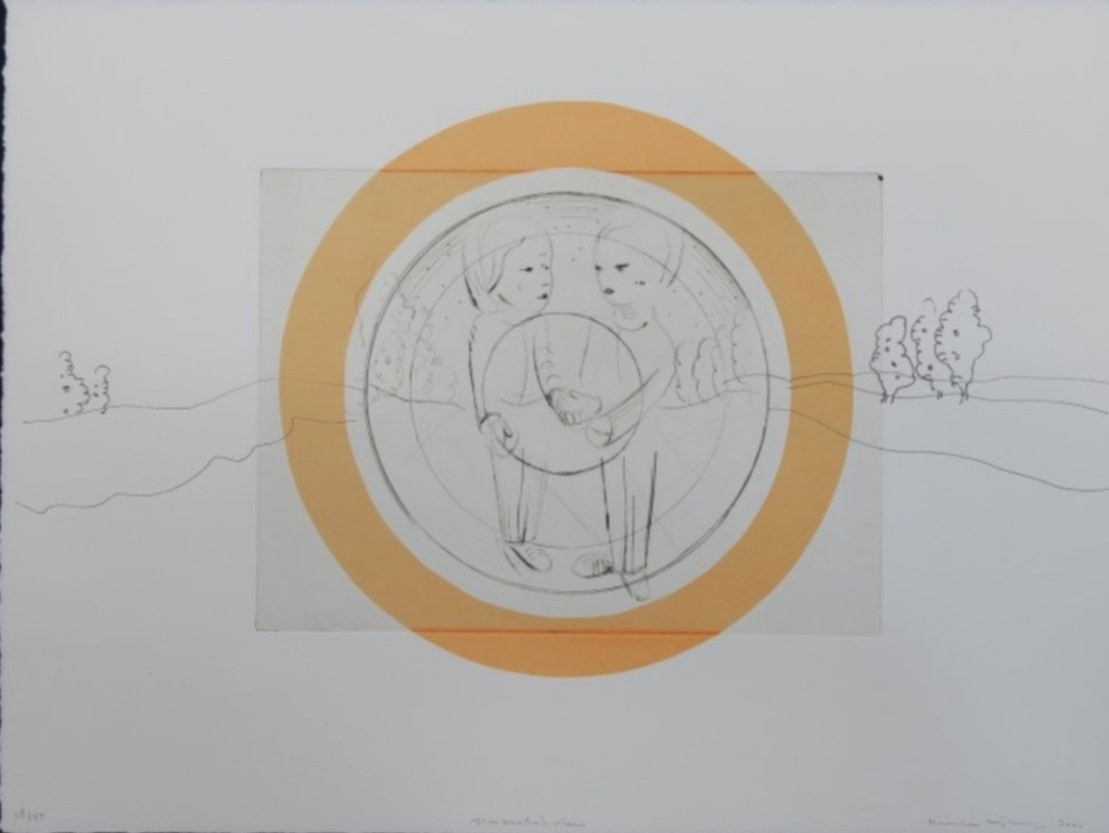 Rinke Nijburg: Ets en litho, the Snake's view kopen? Bied vanaf 1!