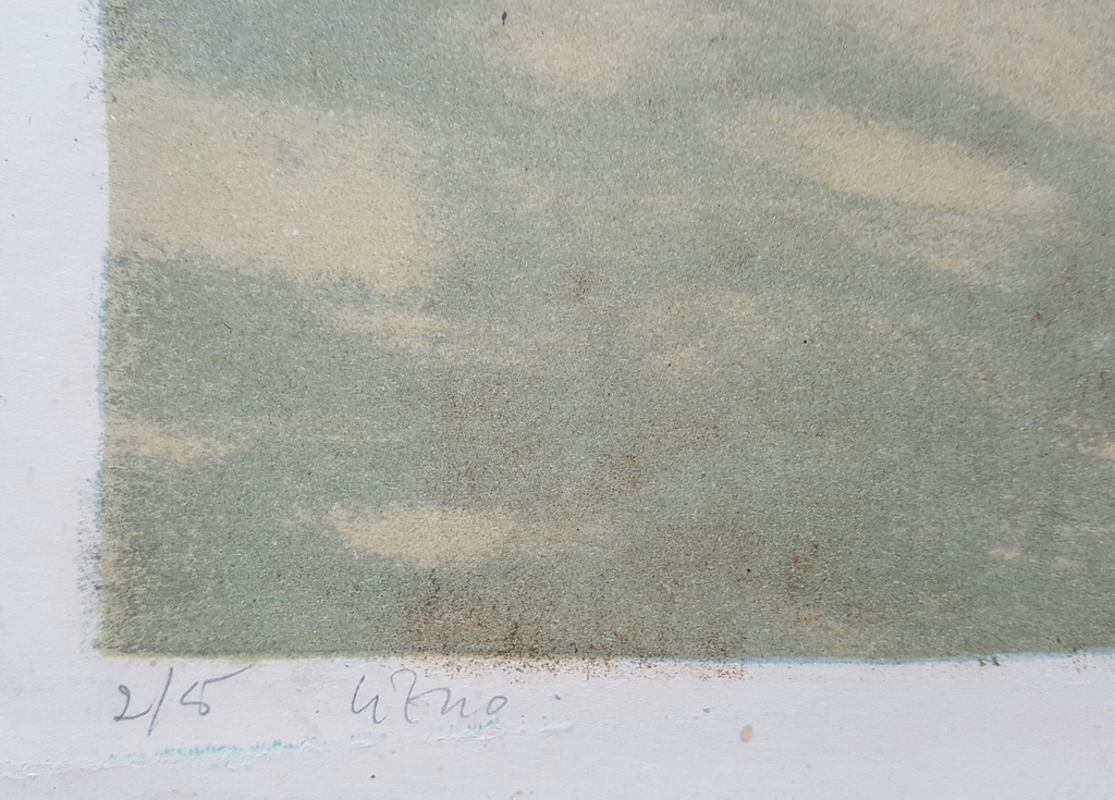Hans Laban, litho, z.t. iets beschadigd kopen? Bied vanaf 1!