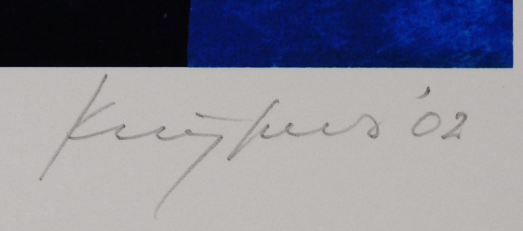 Theo Kuijpers: Giclee, Abstract, Gesigneerd, 2002 kopen? Bied vanaf 75!