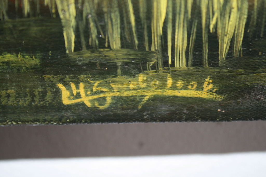 ANTIEK SCHILDERIJ PAARDEN belgische school gesigneerd kopen? Bied vanaf 1!