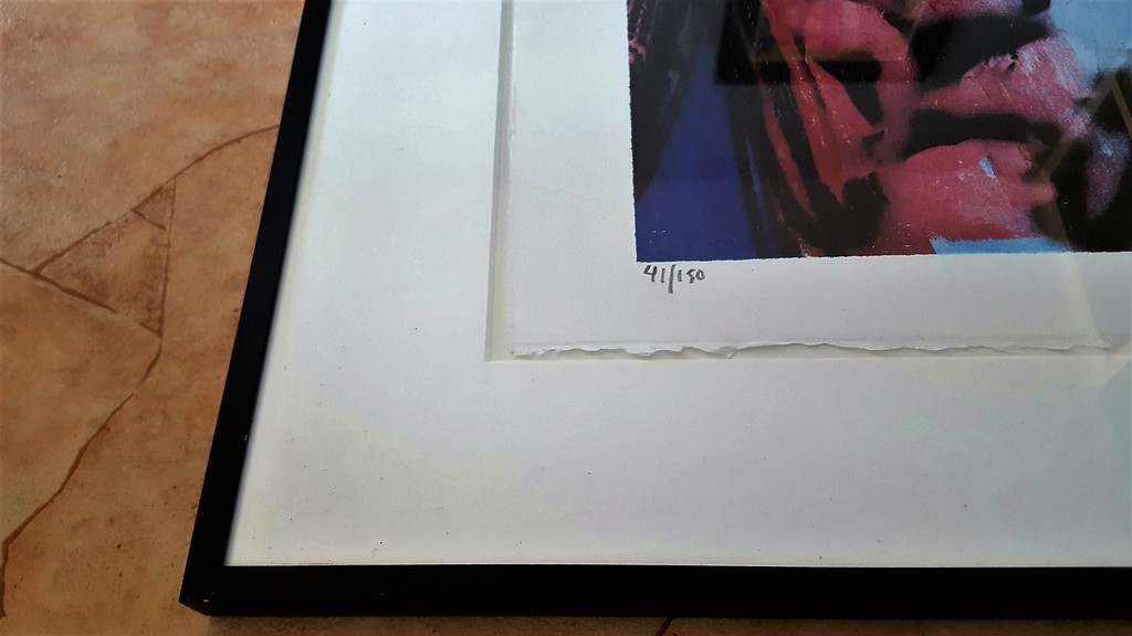 Herman Brood: zeefdruk, Blieft u een kop thee kopen? Bied vanaf 350!