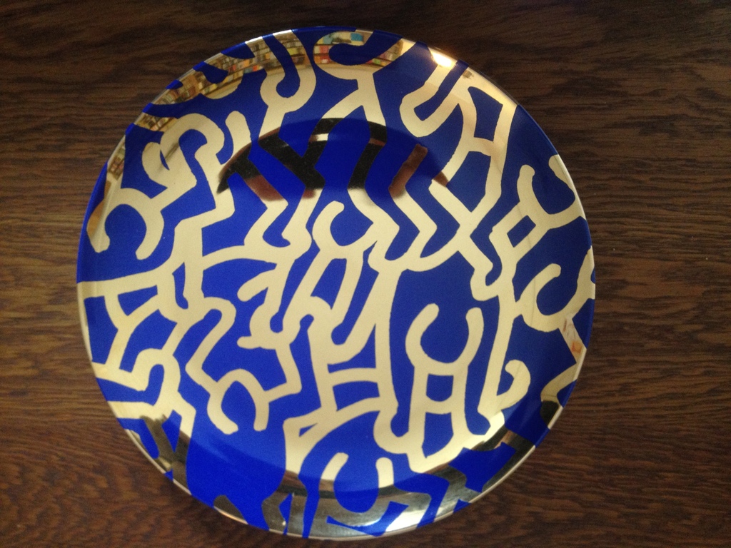 Keith Haring, schaal, genummerd verkocht voor € 150!