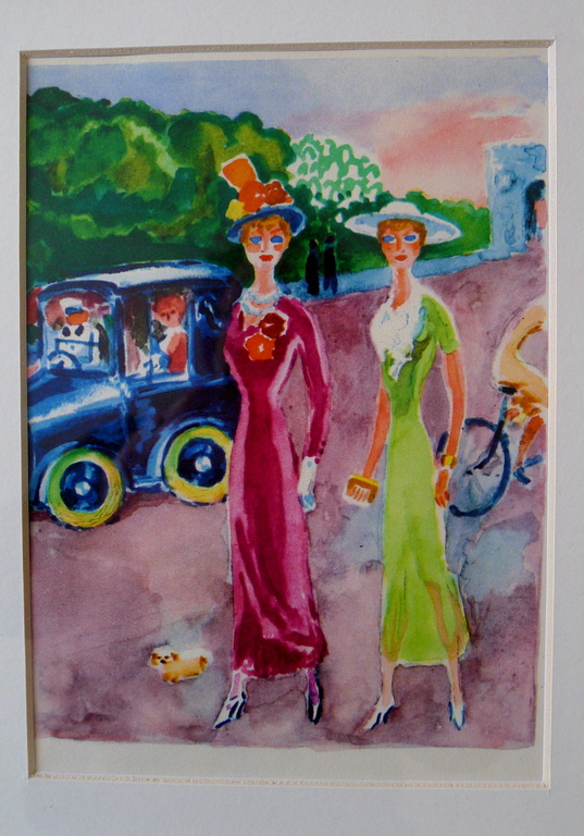 Kees van Dongen,Drieluik uit " A la recherche du temps perdu"  kopen? Bied vanaf 65!