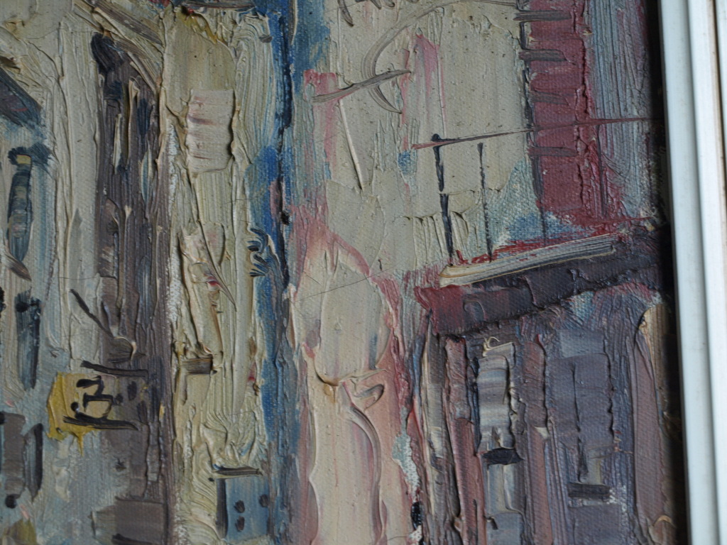 Jan Kelderman : Olieverf op doek, Parijs – gesigneerd & ingelijst - ca 1960 kopen? Bied vanaf 50!