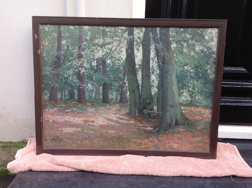 Frits Hubeek, bosgezicht  kopen? Bied vanaf 100!