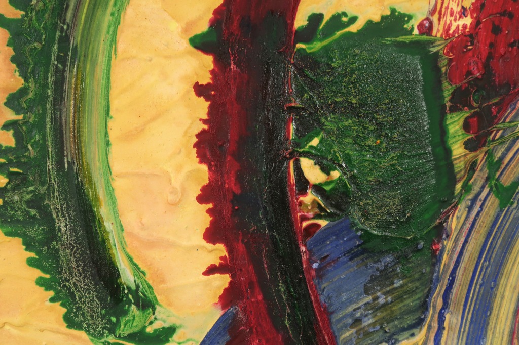 Matt Lamb: Olieverf en gemengde techniek op doek, Zonder titel kopen? Bied vanaf 40!