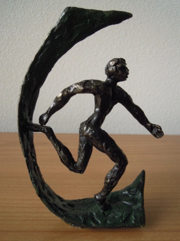 Prachtig beeld Ger van Tankeren 19 cm hoog - gesigneerd. kopen? Bied vanaf 25!