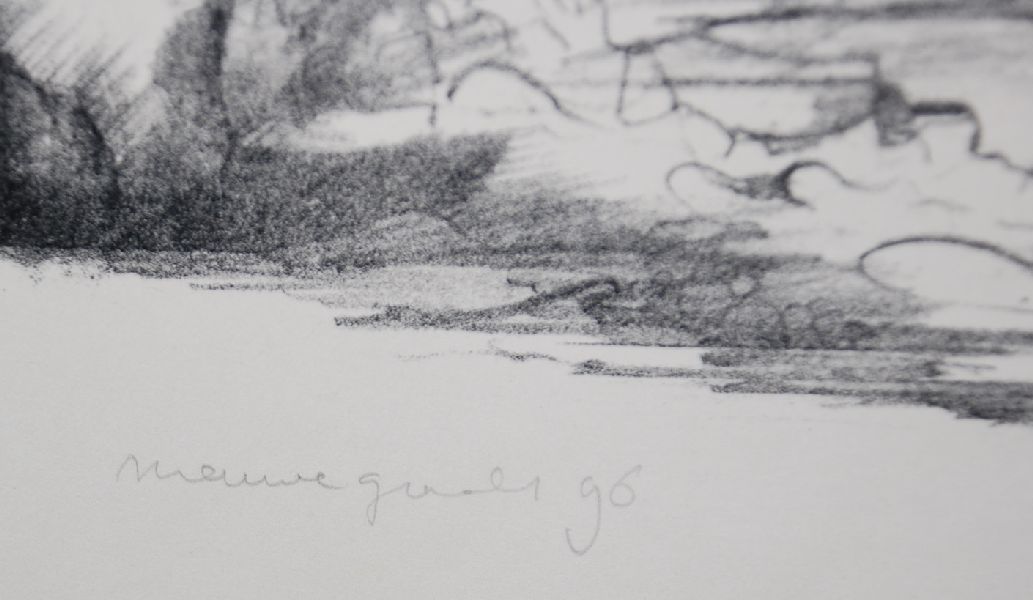 Dirkje Kuik: Mooie litho. Nieuwe Gracht 96 kopen? Bied vanaf 50!