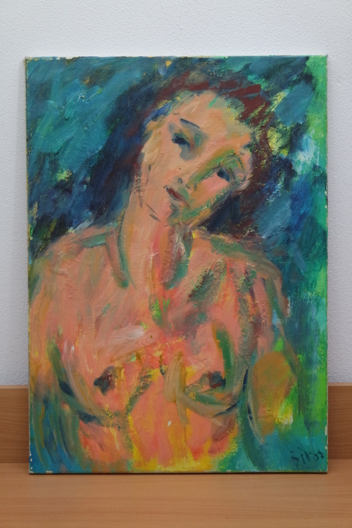 Bernie Autsema (1940) - olieverf op doek - vrouwelijk naakt kopen? Bied vanaf 125!