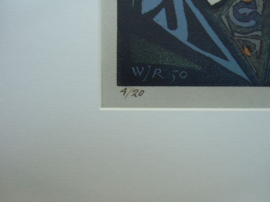 ZELFPORTRET  //  KLEURHOUTSNEDE VAN WILLEM ROZENDAAL kopen? Bied vanaf 240!