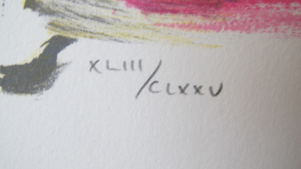 "L' Espagnole" - kleurenlithografie, 175 ex. kopen? Bied vanaf 25!