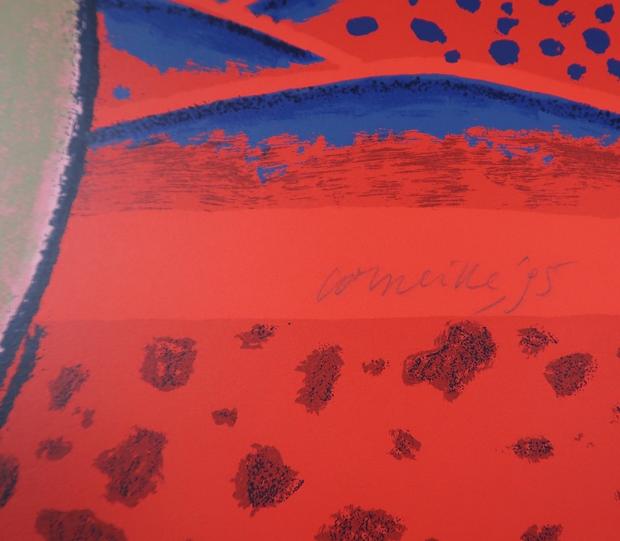 Corneille: Zeefdruk, Fenetre ouverte sur le paysage (Groot!) kopen? Bied vanaf 250!