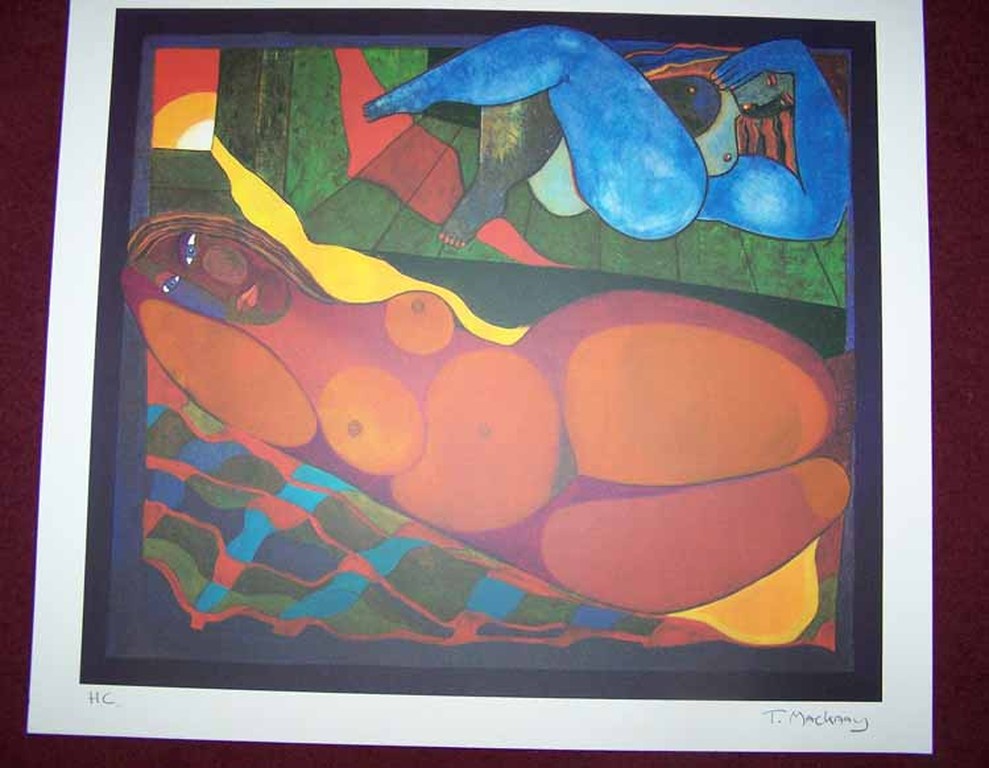 Theo Mackaay, zeefdruk verkocht voor € 95!