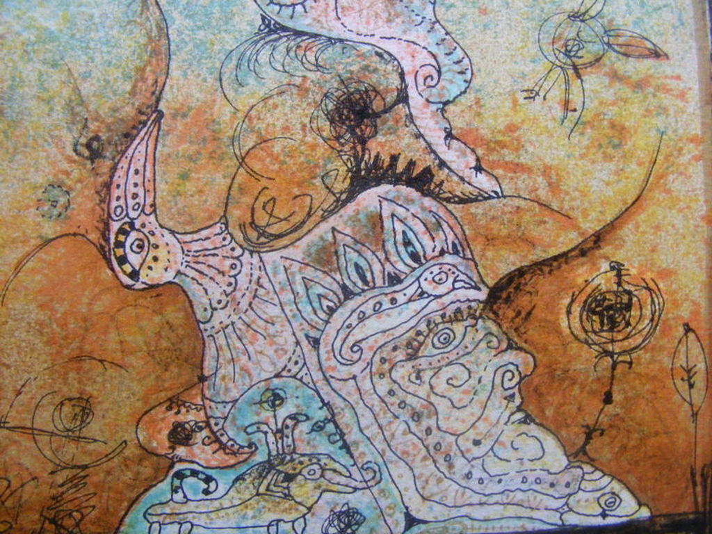 Bernard Berthois-Rigal : gesigneerde lithografie, Mysterious Energy kopen? Bied vanaf 150!