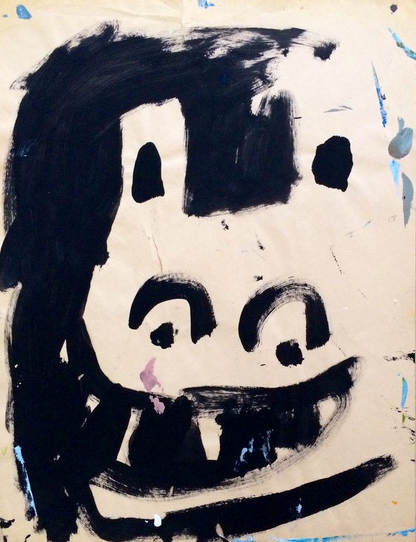 Peter Klashorst: Untitled (Beast II) ca. 1985 kopen? Bied vanaf 85!