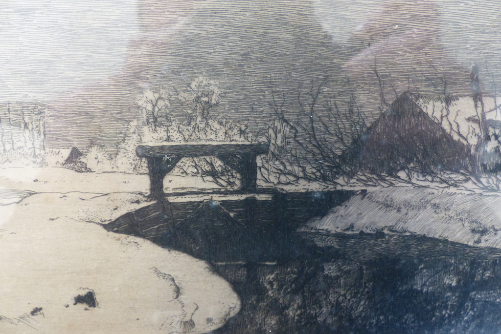 Willem van Heusden, Ets, Platteland kopen? Bied vanaf 45!