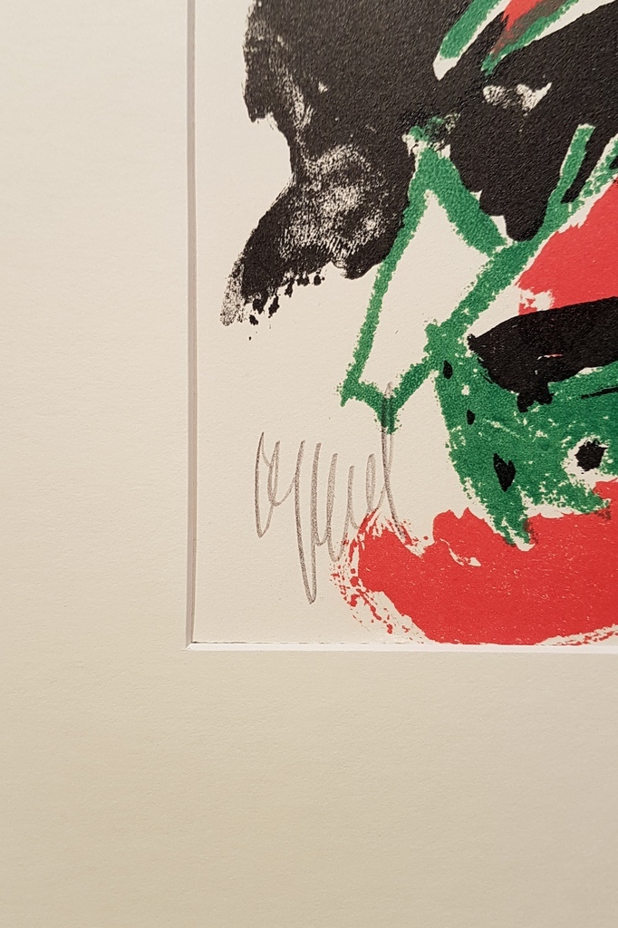 Karel Appel - Kleurenlitho - Unteilbares teil - 1961 kopen? Bied vanaf 320!