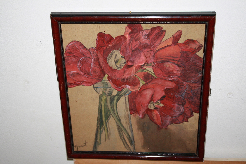 Willem Zwart - BLOEMSTILLEVEN GLADIOLEN verkocht voor € 50!