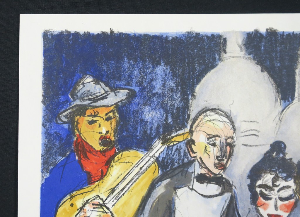 Kees van Dongen: Litho op papier Velin. Montmartre 1900, Regards sur Paris kopen? Bied vanaf 600!