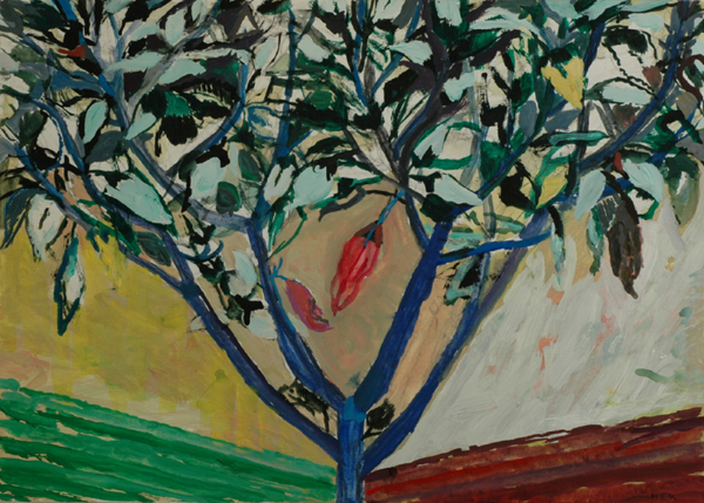 Hans Ebeling Koning, Gouache , Struik verkocht voor € 550!