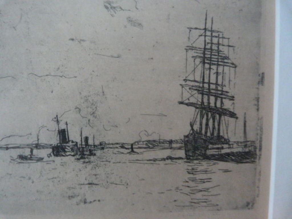 Antoon Derkzen van Angeren ( Delft 1878 – 1961 Bedford ( Canada ) - Bootjes kopen? Bied vanaf 1!