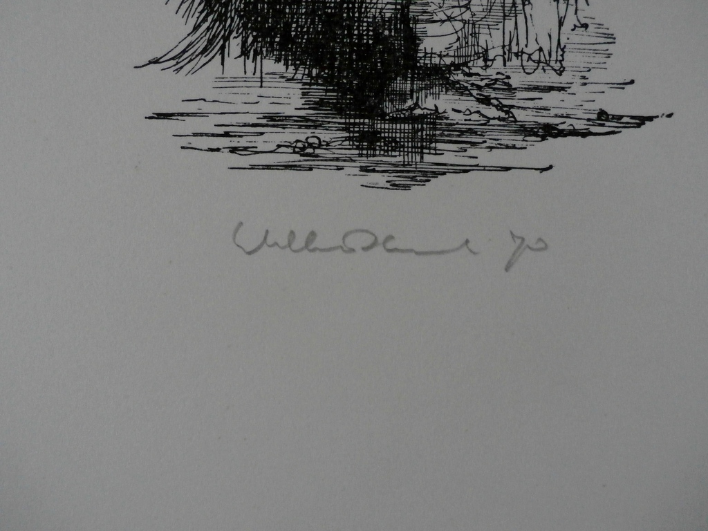 Dirkje Kuik - litho: Egel - 1970 kopen? Bied vanaf 55!