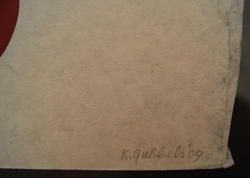 Klaas Gubbels grote houtdruk uit 2009. kopen? Bied vanaf 525!