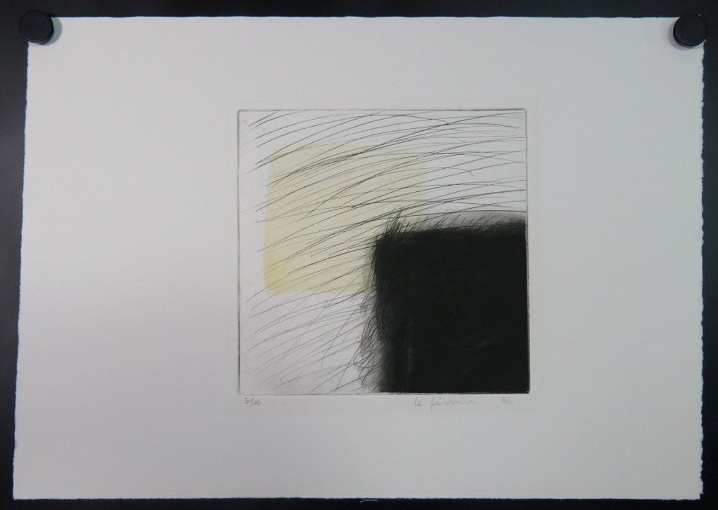 Charlotte le Fevre: Ets, Abstracte compositie kopen? Bied vanaf 1!