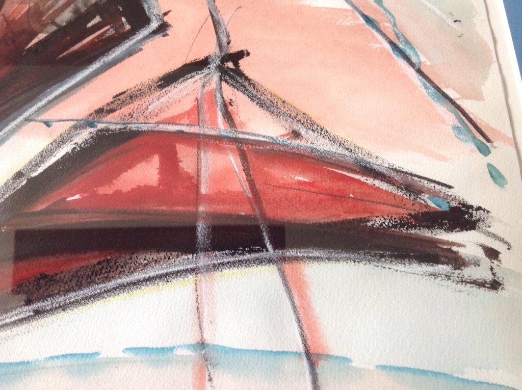 Ella Joosten , aquarel op papier,  z.t. 1987 kopen? Bied vanaf 50!