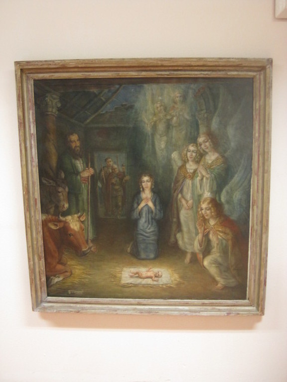 Zeldzaam mooie Henri vd Velde !! Magisch Realisme verkocht voor € 863!