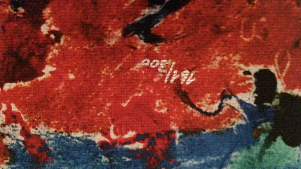 Ernst Fuchs - Bunter Blumenstrauß - gesigneerde giclée op canvas - oplage 300 kopen? Bied vanaf 35!