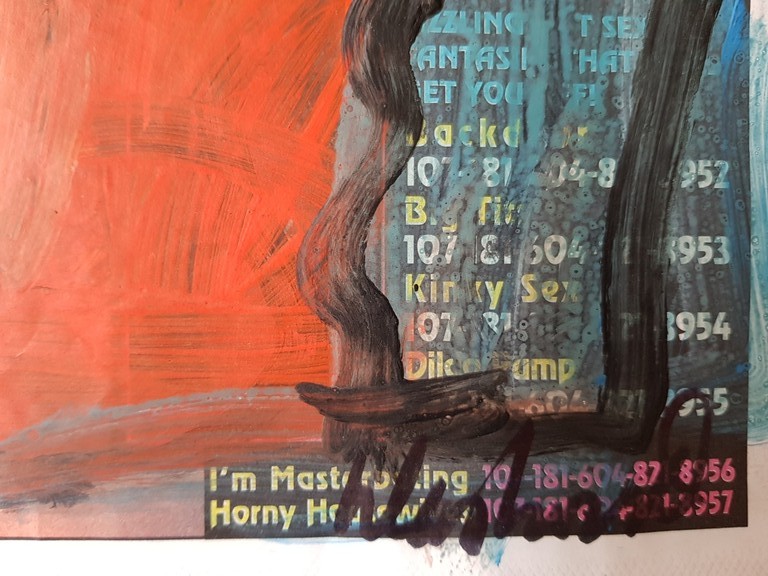 Peter Klashorst - Kleurrijke voorstelling kopen? Bied vanaf 1!