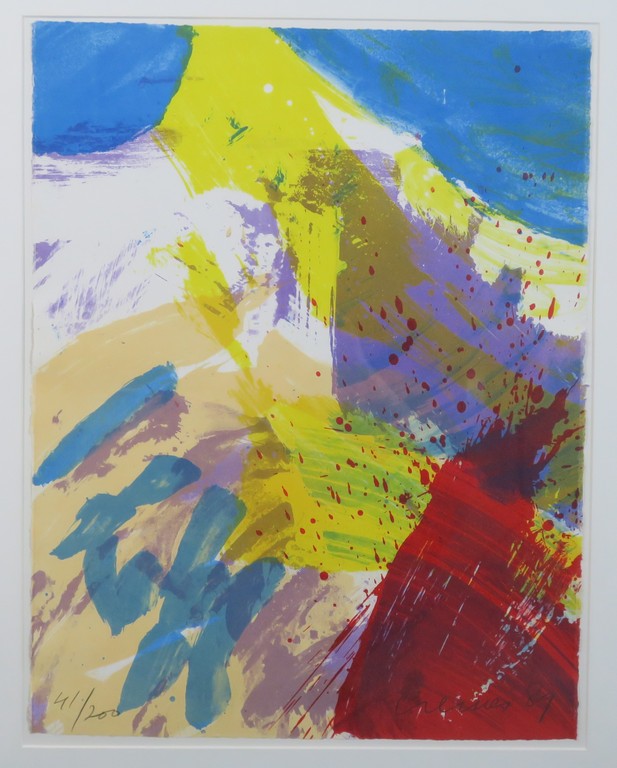 Jan Cremer: Zeefdruk, Kaukasus - Ingelijst kopen? Bied vanaf 150!