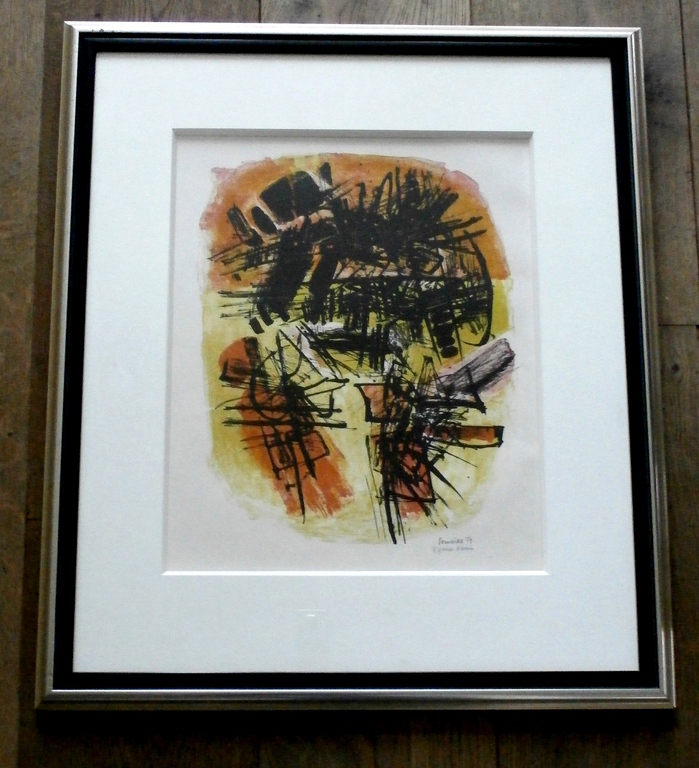 Corneille - ingelijste litho: zonder titel - 1959 kopen? Bied vanaf 550!