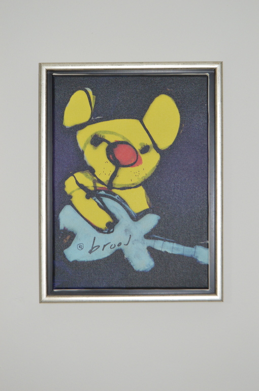 Herman Brood: Beertje - zeefdruk op linnen - ingelijst kopen? Bied vanaf 350!