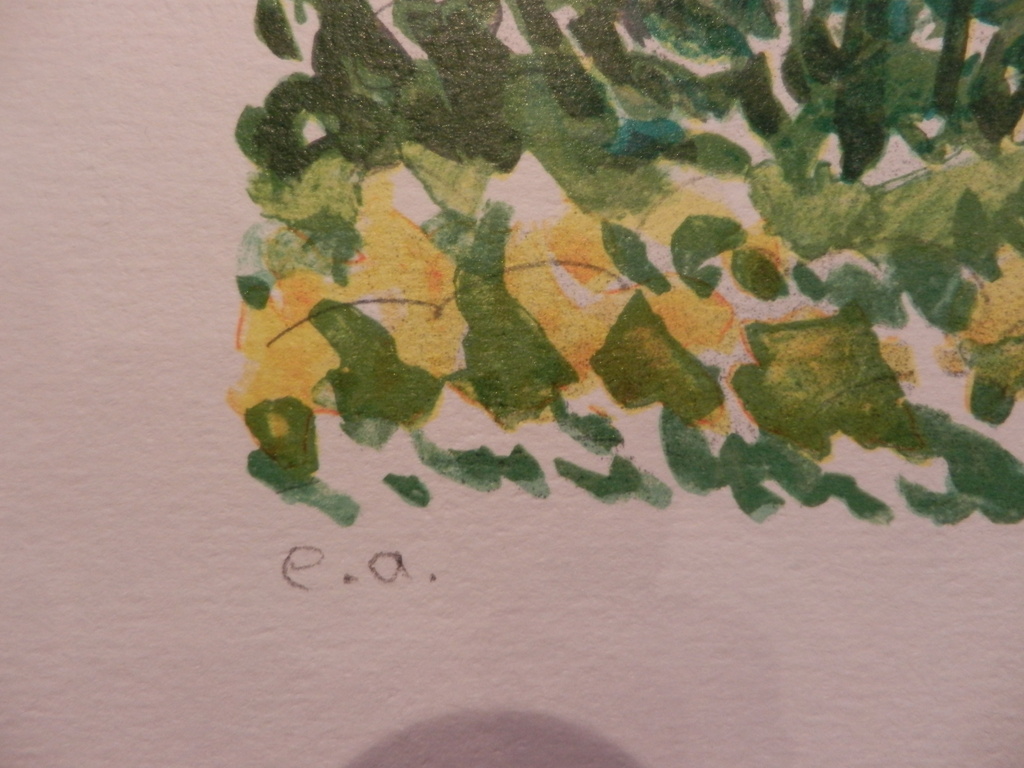 OLIVIER ZLATKU  Zeefdruk  TOSCAANS LANDSCHAP kopen? Bied vanaf 1!