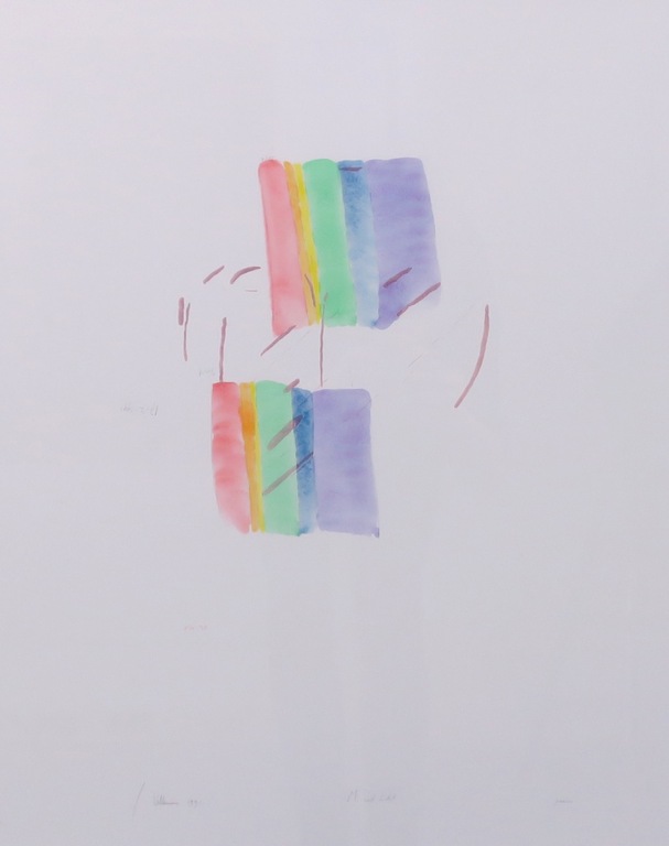 Jaap Hillenius: Aquarel en litho, Wit licht - Ingelijst kopen? Bied vanaf 40!