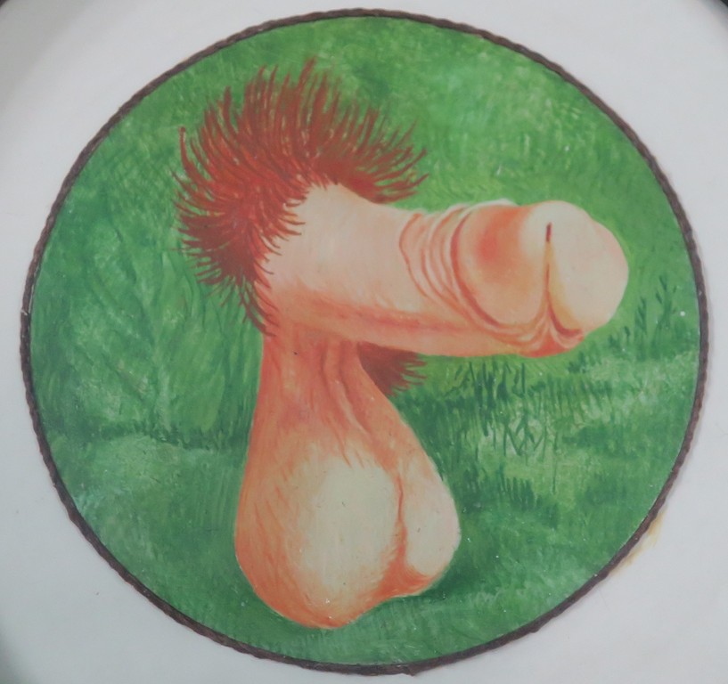 Bart ter Haar: Olieverf op staal, Surrealistische voorstelling 1 - Ingelijst kopen? Bied vanaf 1!