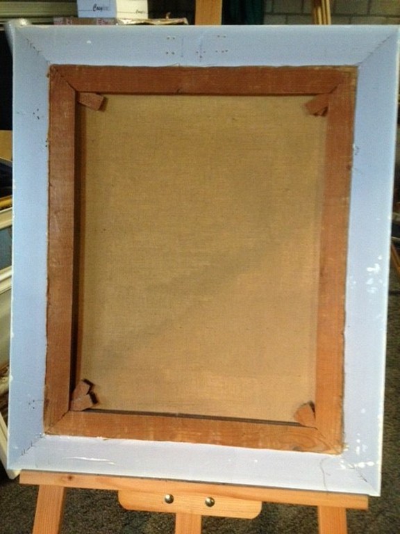 Onbekende kunstenaar, olieverf op doek, Blik op het Gardameer kopen? Bied vanaf 75!