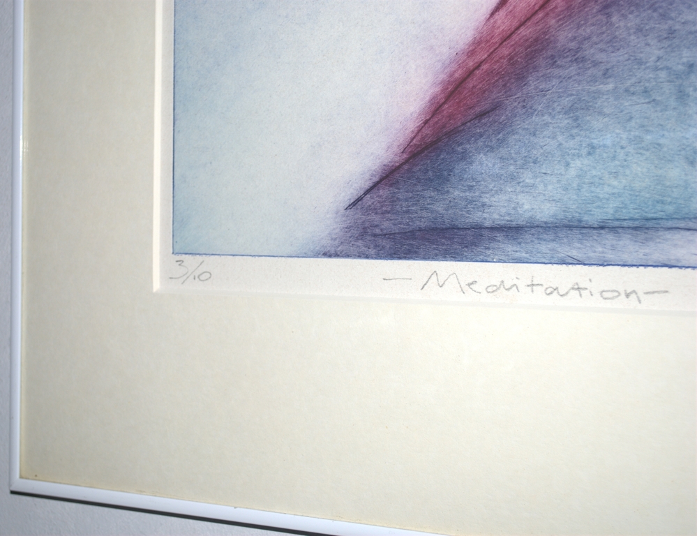 MEDITATION -- GROTE KLEURETS UIT 1983 -- OPLAGE 10 EX. kopen? Bied vanaf 49!