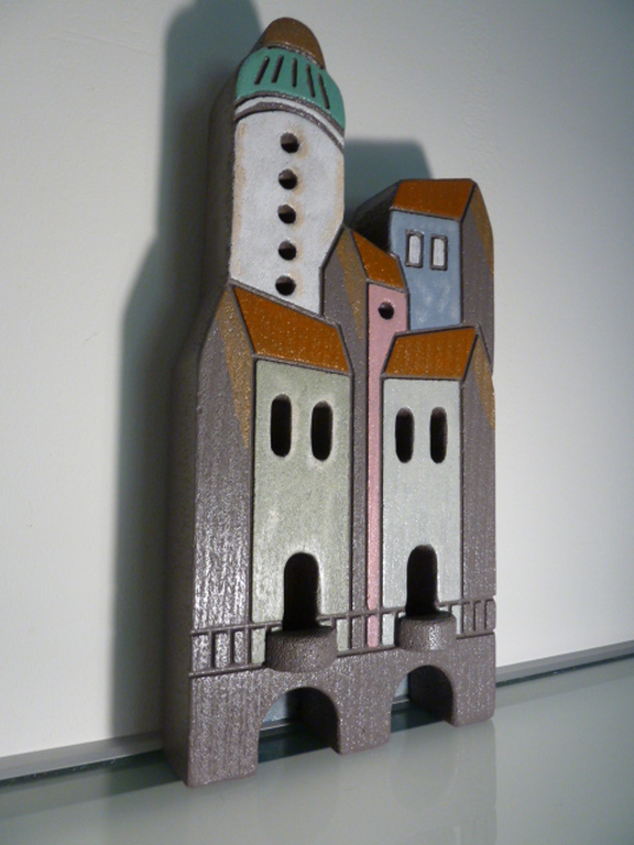 Stenen relief (staand of aan wand), Stads/dorpsgezicht Italy kopen? Bied vanaf 1!