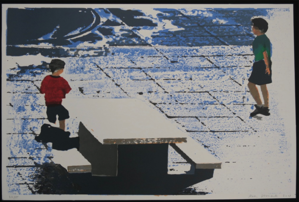 Koen Vermeule: Zeefdruk, Plein verkocht voor € 80!