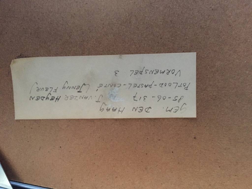 Jenny Fleur - Potlood, pastel, conté 1985 - Vormenspel 3 kopen? Bied vanaf 1!