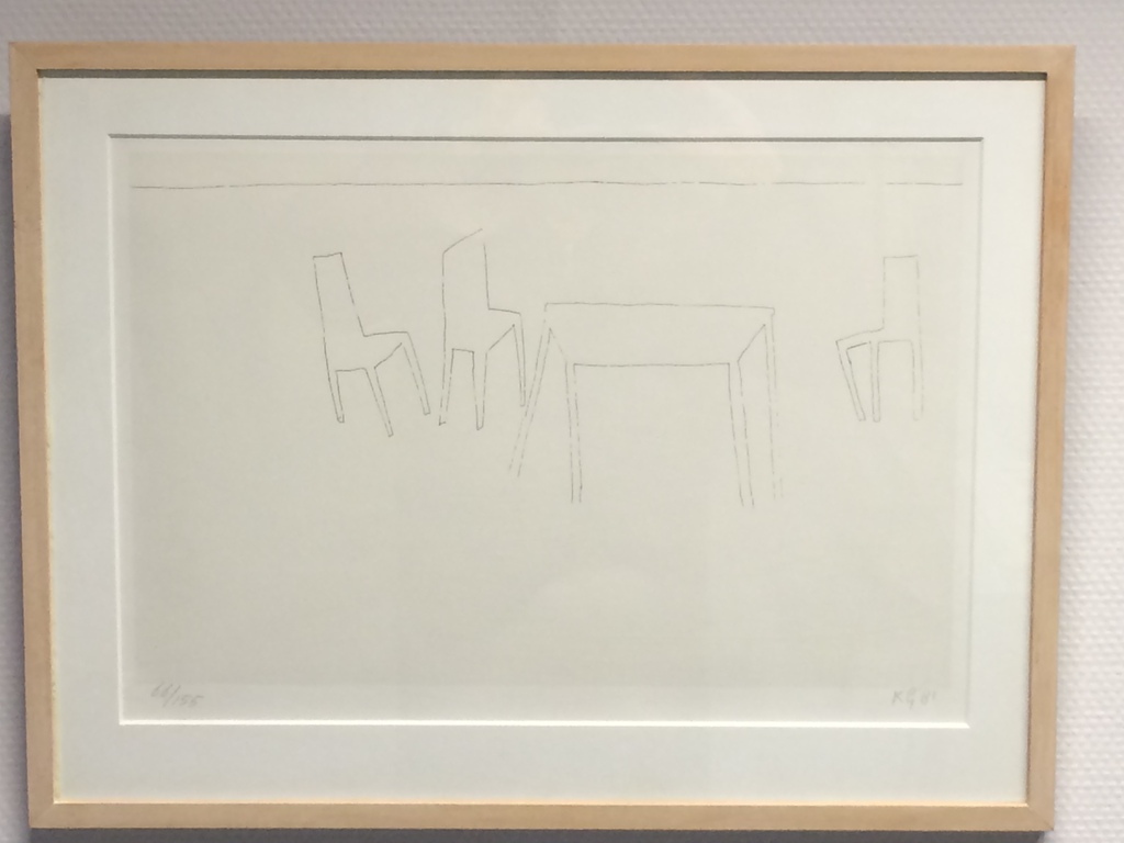 Klaas Gubbels, gesigneerde (monogram) en genummerde zeefdruk uit 1981 66/155 kopen? Bied vanaf 95!