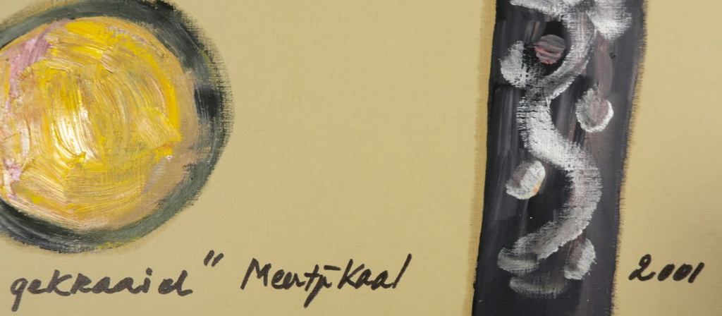 Lot met 2x olieverf werken van Meertje Kaal kopen? Bied vanaf 1!